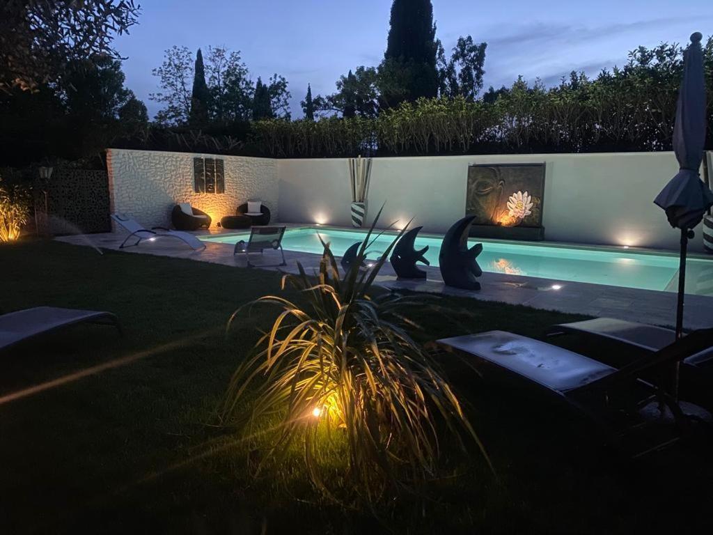 Mas Beau Soleil&Spa Gîtes de Charme avec Jacuzzi Privé Saint-Rémy-de-Provence Exterior foto