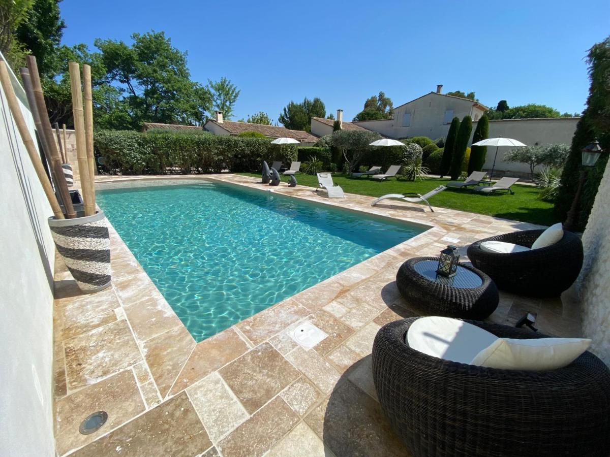 Mas Beau Soleil&Spa Gîtes de Charme avec Jacuzzi Privé Saint-Rémy-de-Provence Exterior foto