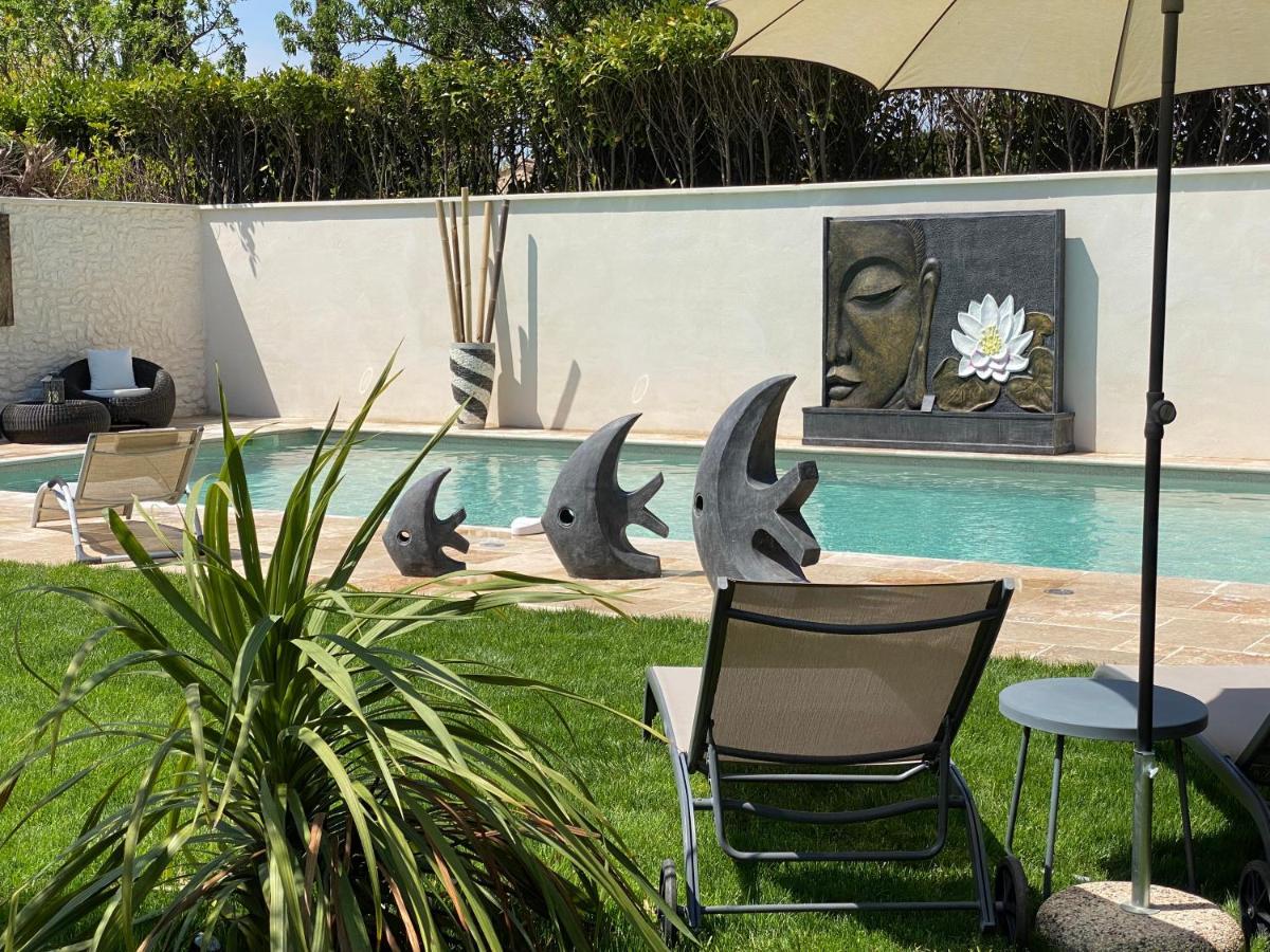 Mas Beau Soleil&Spa Gîtes de Charme avec Jacuzzi Privé Saint-Rémy-de-Provence Exterior foto
